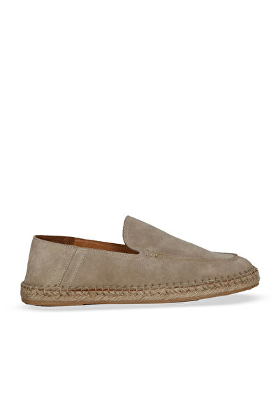 Bueno Shoes Pantofi espadrille pentru bărbați din piele intoarsa bej 14mafr100