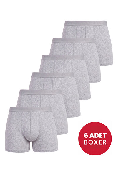 Arma Yıldız Pachet de 6 boxeri pentru bărbați din bumbac și lycra din țesătur...