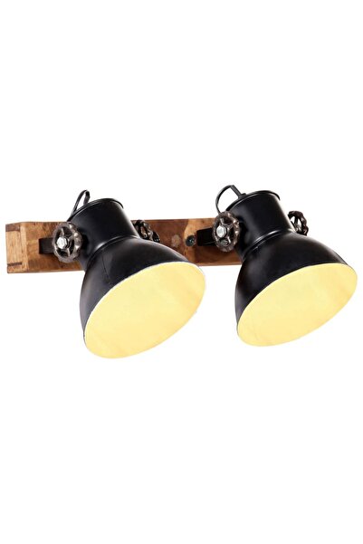Concept Lampă de perete industrială, negru, 45 x 25 cm, E27
