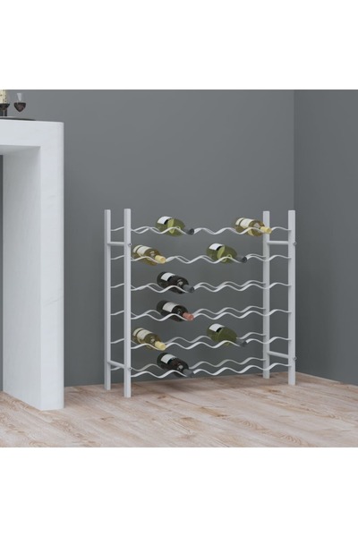 Concept Suport sticle de vin pentru 36 sticle, metal