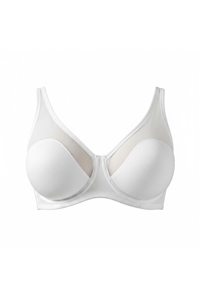 Le Jardin 9200-c Sutien cu cupe moale acoperit cu tul alb