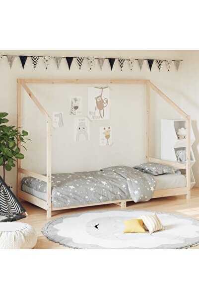 Concept Cadru pat pentru copii, 90x200 cm, lemn masiv de pin
