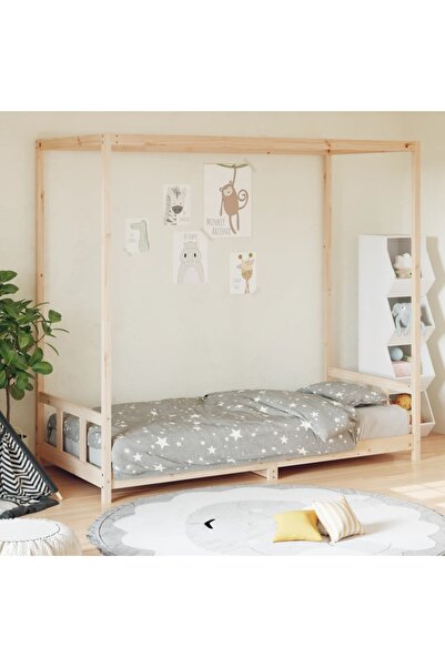 Concept Cadru pat pentru copii, 90x200 cm, lemn masiv de pin