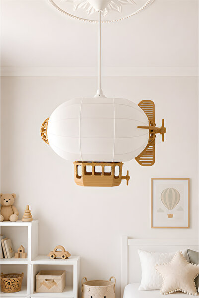Rekatech Uçan Balon Çocuk Odası Sarkıt Avize Dekoratif Modern Tasarım Çocuk O...