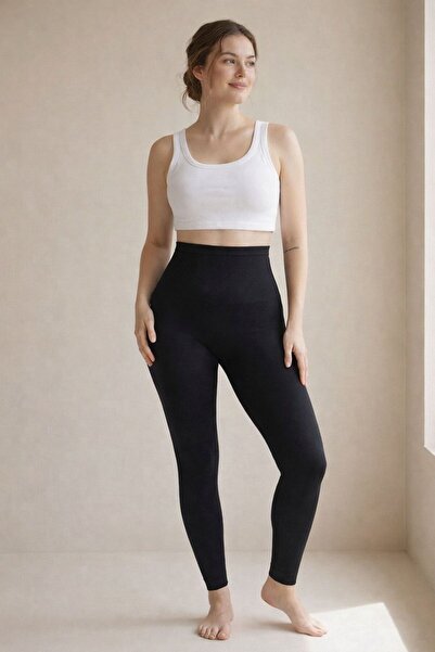 U&ME High Waist Long Corset Leggings, Abdomen Shaping / Sculpting Hip Shaper ...
