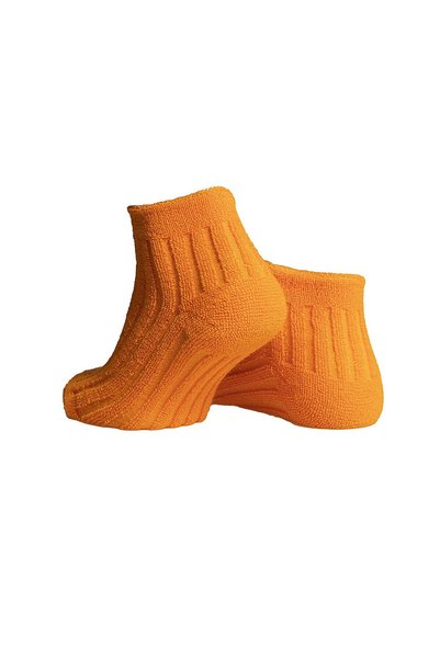 U&ME Set de șosete de dormit pentru femei portocaliu din 3 piese - 36-40