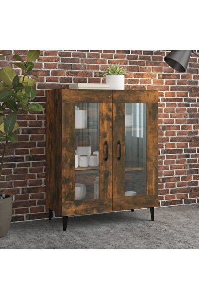 Concept Servantă, stejar fumuriu, 69,5x34x90 cm, lemn prelucrat