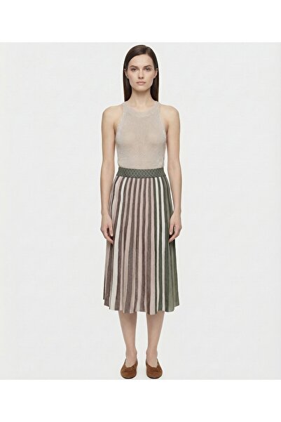 Yargıcı A Form Normal Waist Skirt
