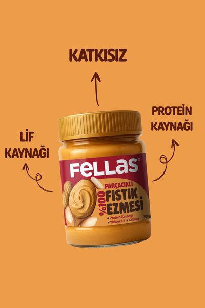 Fellas %100 Fıstık Ezmesi (300 g)