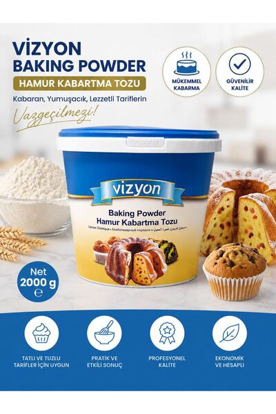 VİZYON HAMUR KABARTMA TOZU 2KG