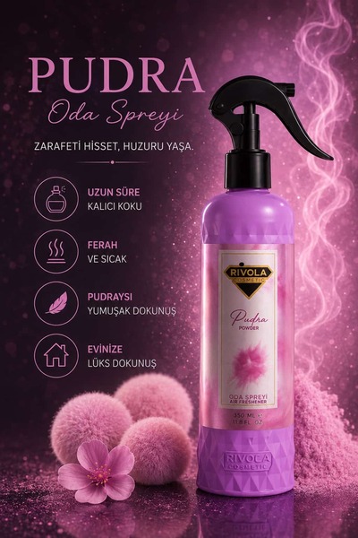 Rivola Pudra Oda Spreyi Ev Kokusu 350 ML