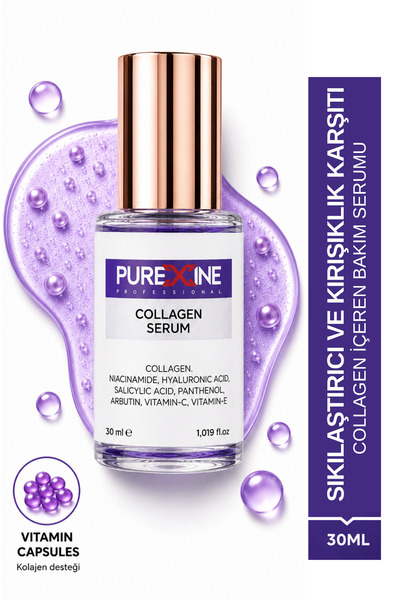 purexine professional Sıkılaştırıcı ve Kırışıklık Karşıtı Bakım Serumu | Coll...