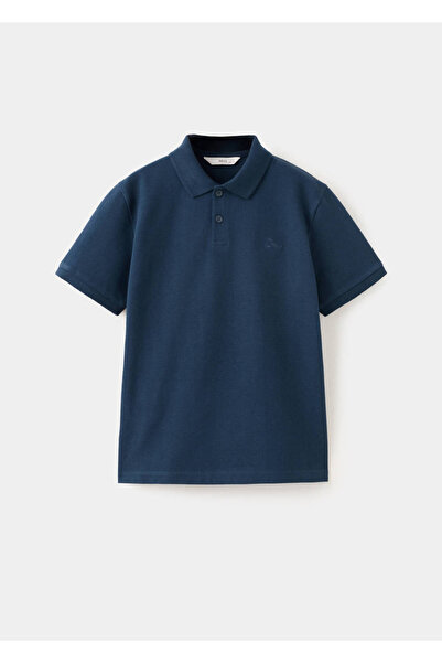 MANGO Kids Pamuklu polo gömlek