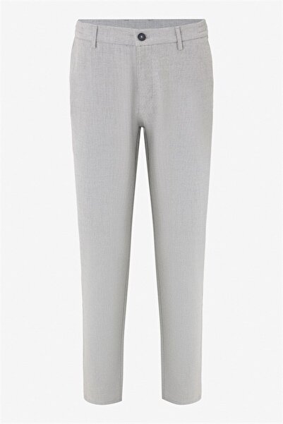 SÜVARİ Gri Slim Düz Jogger Pantolon
