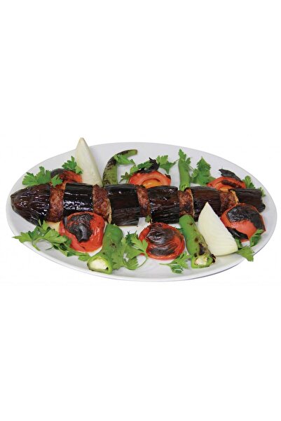 Eggplant Kebab Bottle Vegetable Bottle Transmission Iron 8 mm Square Thickness (10 Pieces)