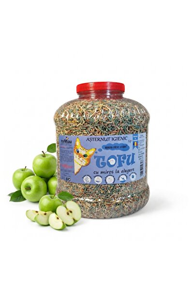 Vitamix Tofu ecoMiau –Asternut biodegradabil si pentru pisici, Mar Verde, 17 ...