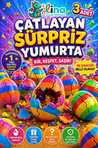 ümit toys Çatlayan Sürpriz Yumurta – Sürpriz Hareketli Figür