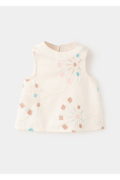 MANGO Baby İşleme detaylı bluz