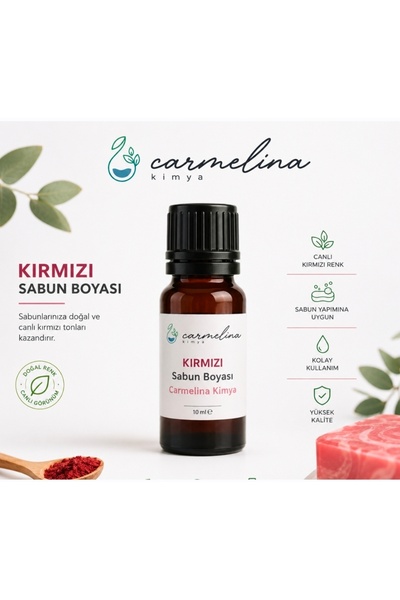 Kimyacınız Kırmızı Sabun Boyası