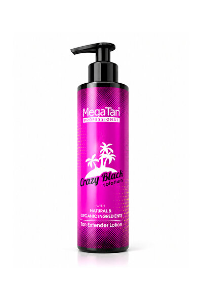 Megatan Crazy Black 150 ml Solaryum Kremi