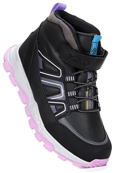 Kiko Kids Kcal Termo Taban Cırtlı Kız Çocuk Spor Bot Ayakkabı