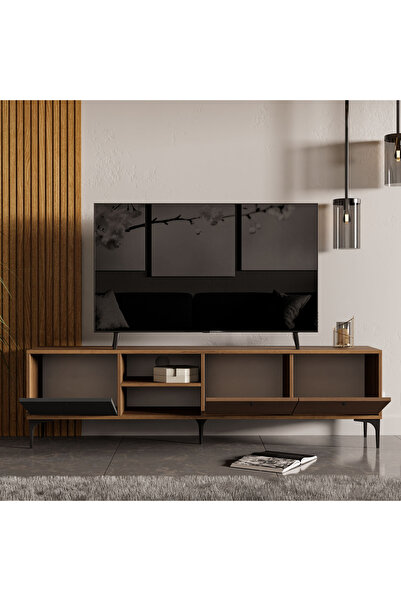 Mezza 1362 Vision 180 Cm Tv Ünitesi Ürgüp - Kaplan - Antrasit