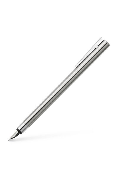 Faber Castell Γυαλιστερό Μεταλλικό Στυλό NEO SLIM F FABER-CASTELL