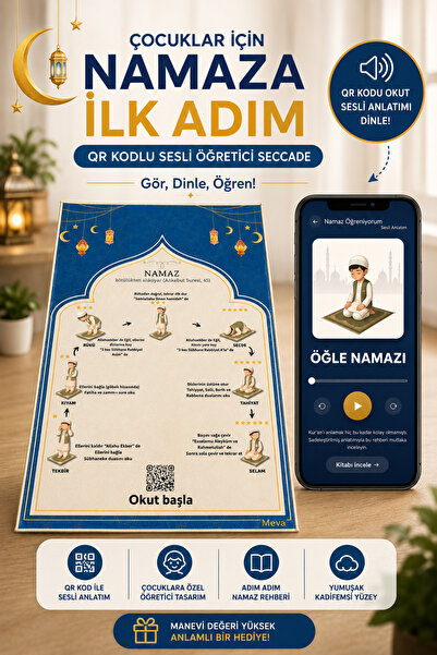 Mevatr Namaz Öğreten Seccade