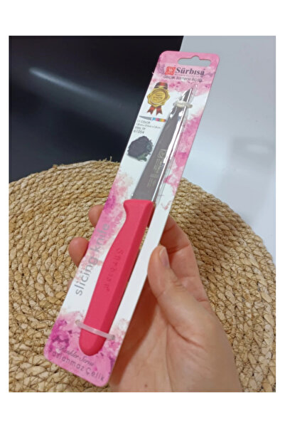 Sürbisa Sürmene 61004 Mutfak Bıçağı (9,50 Cm) Nar Çiceği