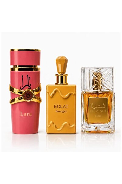 Al Fakhr Perfumes SET 3 PARFUMURI 100 ML-LARA +Eclat Banoffee+Humrah Buni