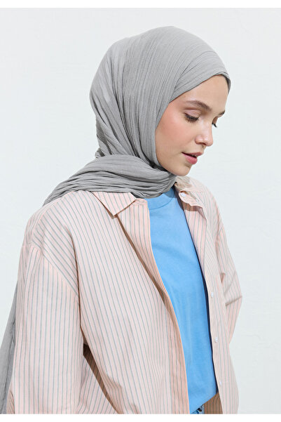 Freshscarfs Pamuklu Keten Şal Chıa Seed Puddıng