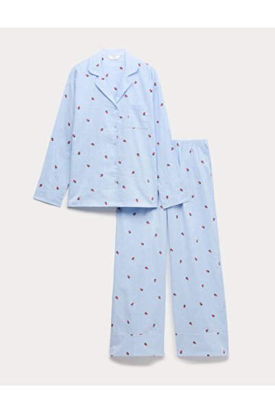 Marks & Spencer Desenli Pijama Takımı