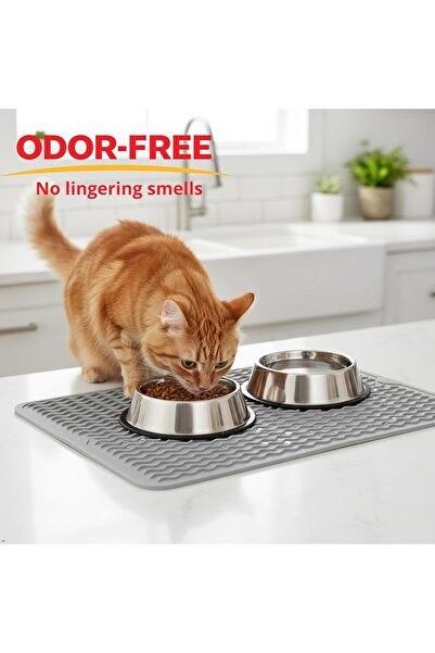 Arabest Light gray rubber pot holder non-slip heat insulation mat, (about 39....