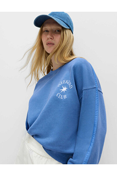 Marks & Spencer Saf Pamuklu Sweatshirt