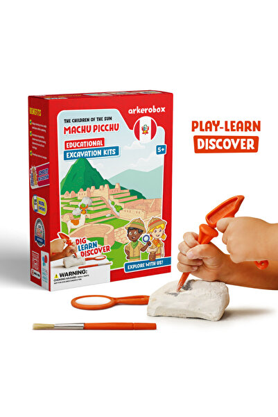Arkerobox - Set arheologic educational si puzzle 3D, Machu Picchu