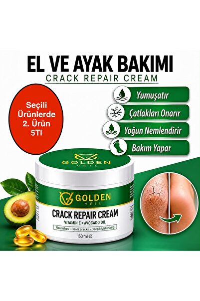 golden veil Ayak Tırnak Mantar El Bakım Topuk Çatlağı,giderici Ve Beyazlatıcı...