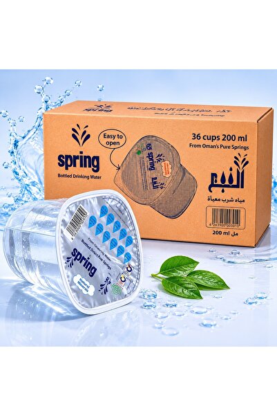 Spring Water 200ml cup water 36pieces carton 3