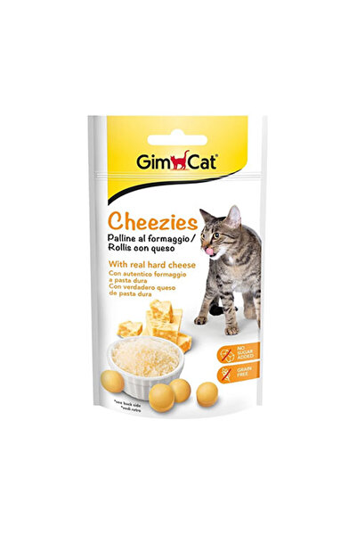 Gimcat Cheezies Peynirli Tahılsız Kedi Ödül Maması 50 Gr