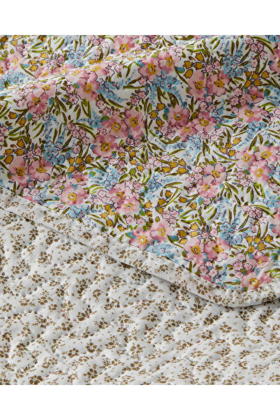 English Home Blush Twig Çift Kişilik Çok Amaçlı Örtü 200x220 cm Pembe