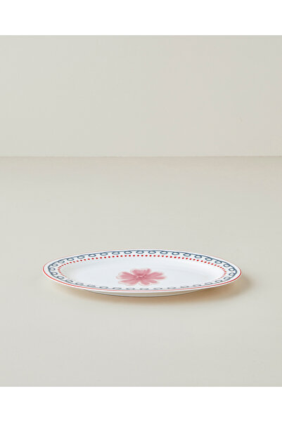 English Home Florentis Bone Porselen Kayık Tabak 21,5 cm Renkli