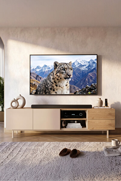 Yurudesign Sedra Tv Ünitesi Sehpası 2 Kapaklı 2 Çekmeceli Ahşap Ayaklı 180cm ...