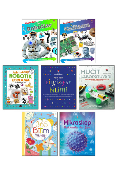 Tübitak Yayınları Robotik Kodlama 365 Bilim Etkinliği Keşfedin Kodlama Robotl...