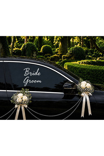 UAStudio Bride-groom gelin damat düğün sticker 20cm