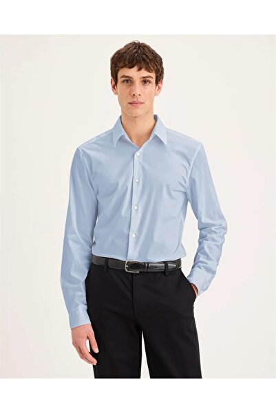 Dockers Ανδρικό Πράσινο Πουκάμισο WORKDAY LS SLIM DEAN EOE BI-STRETC - 0030R