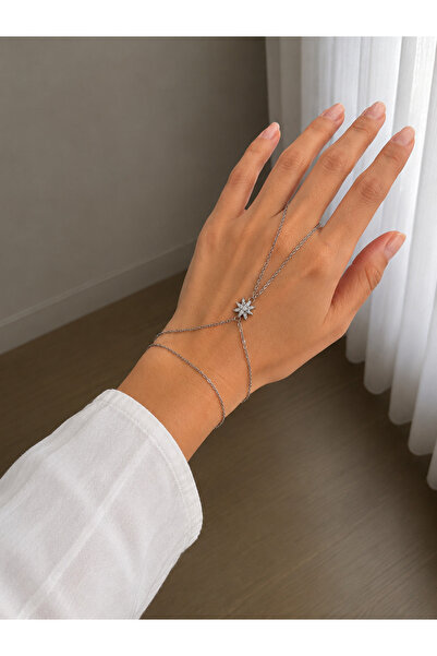 LEROSY CO. Silver Color Zircon Stone Star Figured Şahmeran – Elegant Hand Wri...