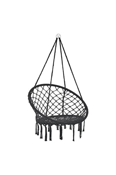 EMATTEIRO Scaun Tip Leagăn Suspendat Rotund, Suportă 150 kg, Dimensiuni 60x60...