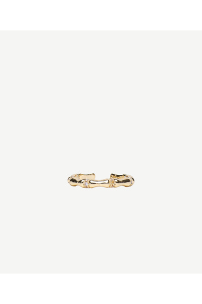 Yargıcı خاتم بتفاصيل حجر زجاجي
