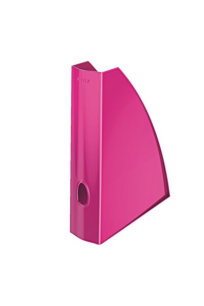 Leitz METALLIC PINK PLASTIC DOCUMENT HOLDER WOW