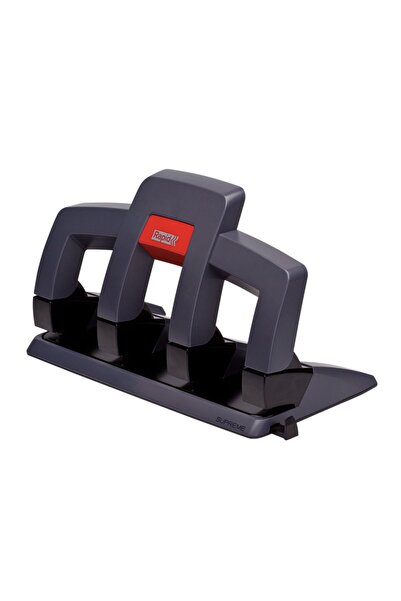 Rapid Perforator cu 4 găuri, 30 de coli, SP34 PRESS LESS, negru