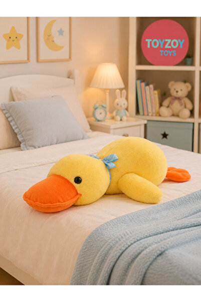Toyzoy Toys Ördek Sarı Peluş 55 cm - Sevimli & Yumuşak